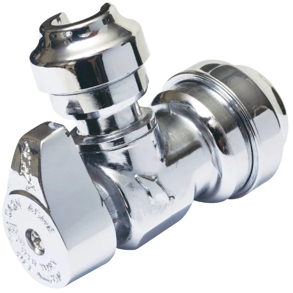 Fast SharkBite 1 2 In. SB x 1 4 In. OD Quick Connect Angle Valve Recyclable