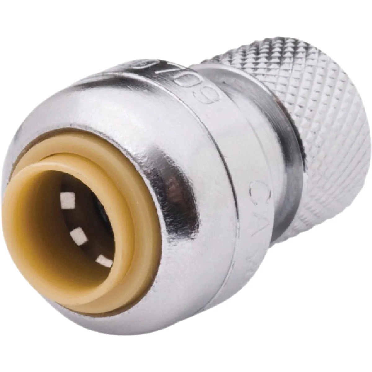 Casual SharkBite 1 4 In. x 3 8 In. Push-to-Connect Brass Stop Valve Adapter Refined