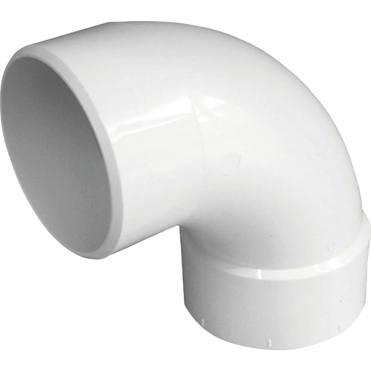 Smart IPEX Canplas 4 In. SDR 35 90 Deg. PVC Sewer and Drain Street Elbow 1 4 Bend Natural