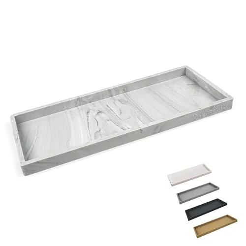 Quality Silicone Countertop Vanity Tray Clean