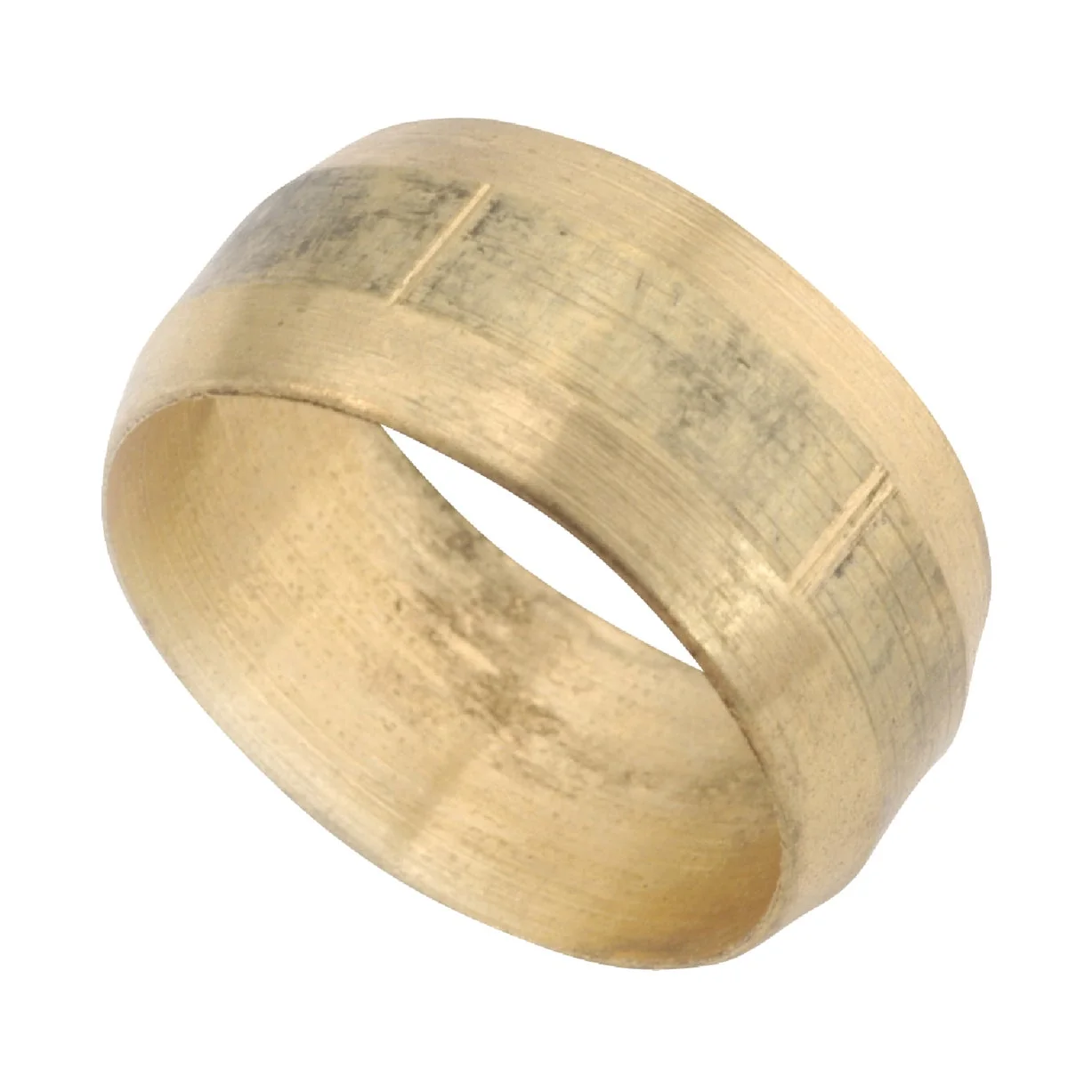 World-Class Anderson Metals 1 2 In. Low Lead Brass Compression Sleeve 50-Pack Powerful