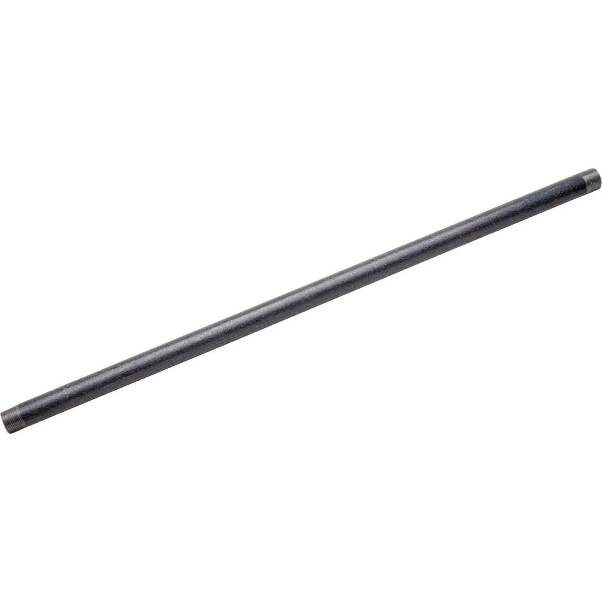 Genuine United Pipe Steel 1 2 In. x 21 Ft. Carbon Steel Threaded Black Pipe Fine