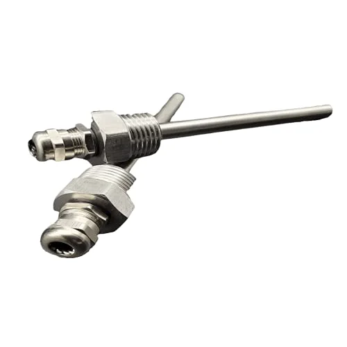 Stylish 1 2 NPT Stainless Steel 304 100mm Thermowell for Homebrewing Breathable