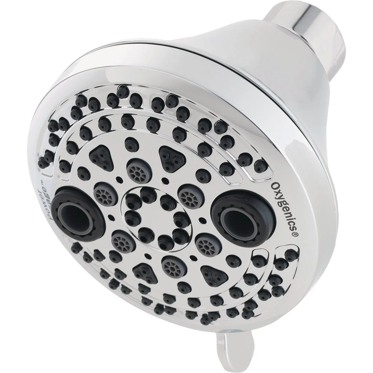 High-Quality Oxygenics PowerMassage 5-Spray 1.75 GPM Fixed Showerhead Chrome Practical