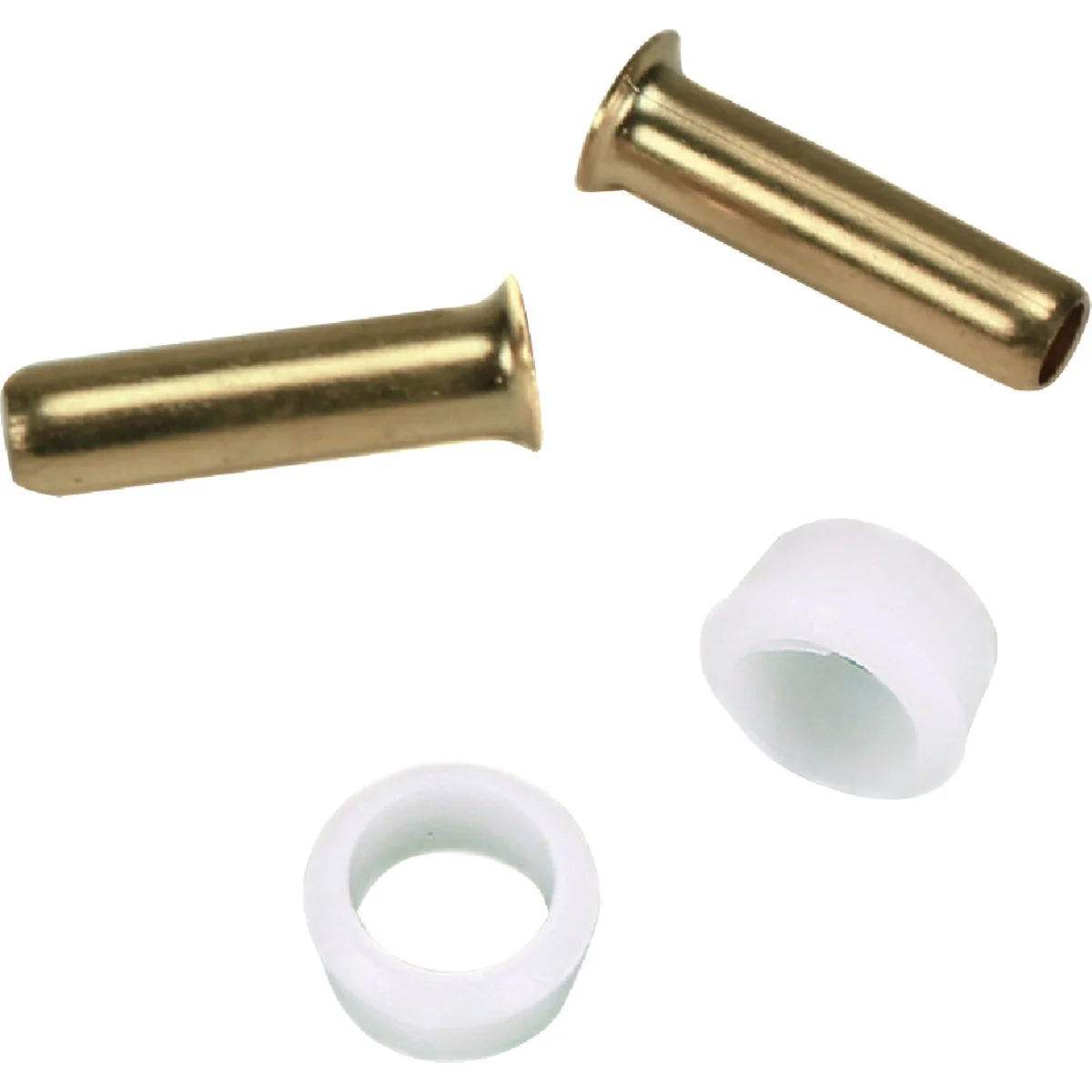 Premium Material Delrin 1 4 In. Poly Tube Insert Adapter 2-Pack Convenient