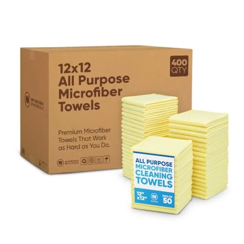Comfortable Bulk 12 X 12 All Purpose Towels Case Quantity 400 Count Responsible