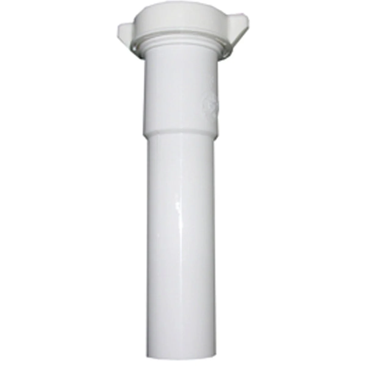 Prestigious Lasco 1-1 2 In. OD x 12 In. L White Plastic Extension Tube Specialty