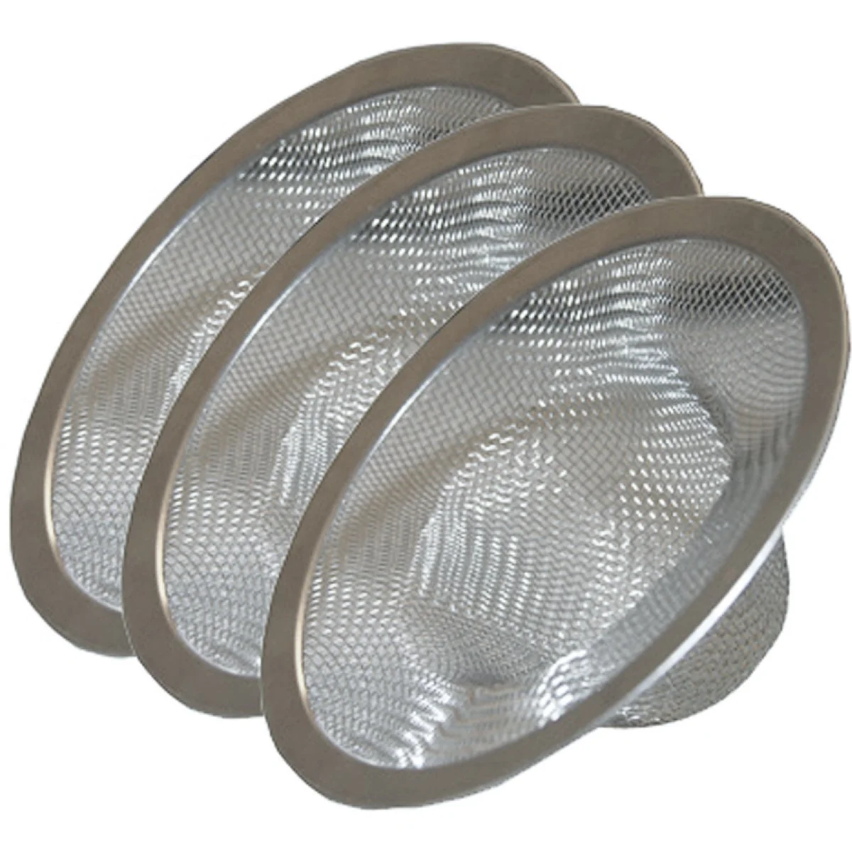 Relaxed Lasco Assorted Size Stainless Steel Drain Strainer 3-Pack Quality