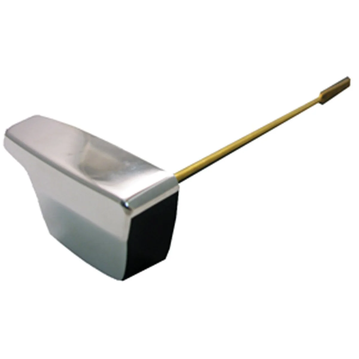 Fine Lasco Chrome Side-Mount Tank Lever with Brass Arm For Eljer Natural