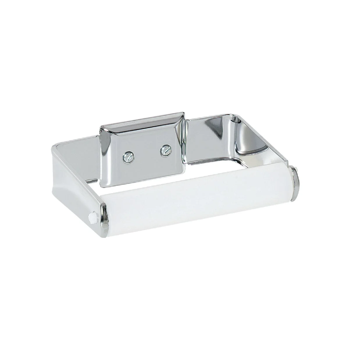 World-Class Decko Chrome Wall Mount Toilet Paper Holder Excellent