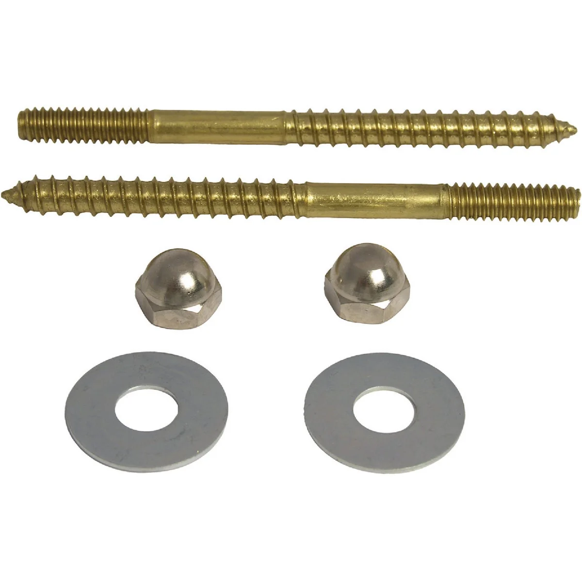 Prestigious Lasco 1 4 In. x 3-1 2 In. Brass Toilet Screws Pure