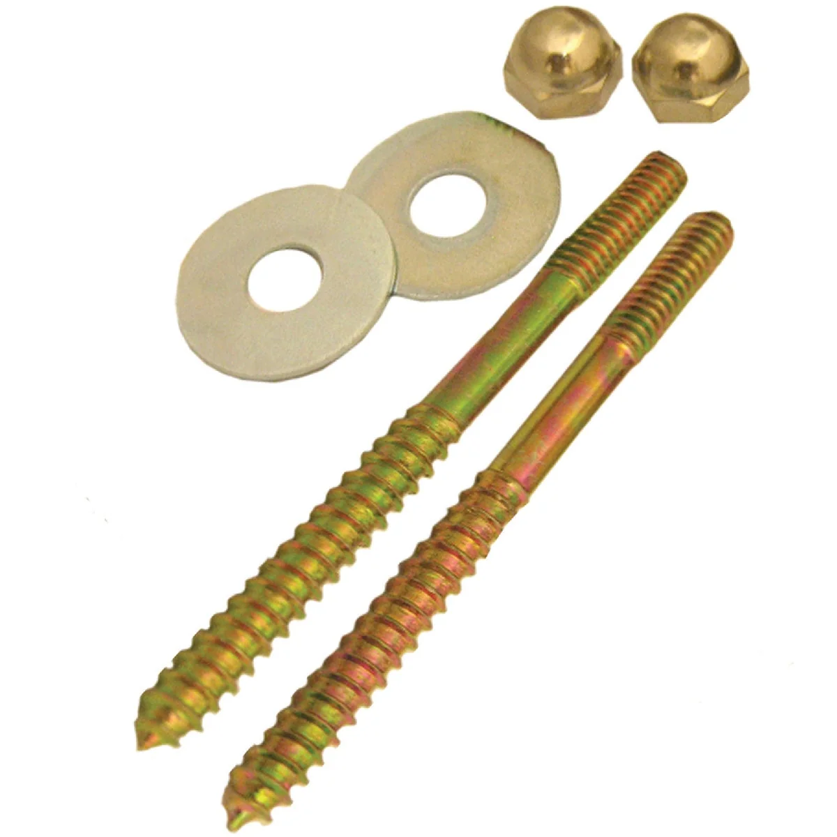 Top-Quality Lasco 1 4 In. x 3-1 2 In. Die Cast Metal Toilet Screws Durable