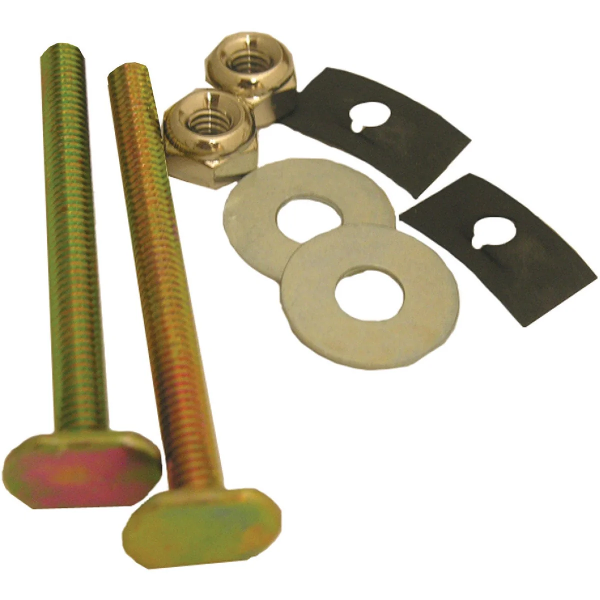 Relaxed Lasco Brass Toilet Bolts with Retainers Washers and Nuts Elite