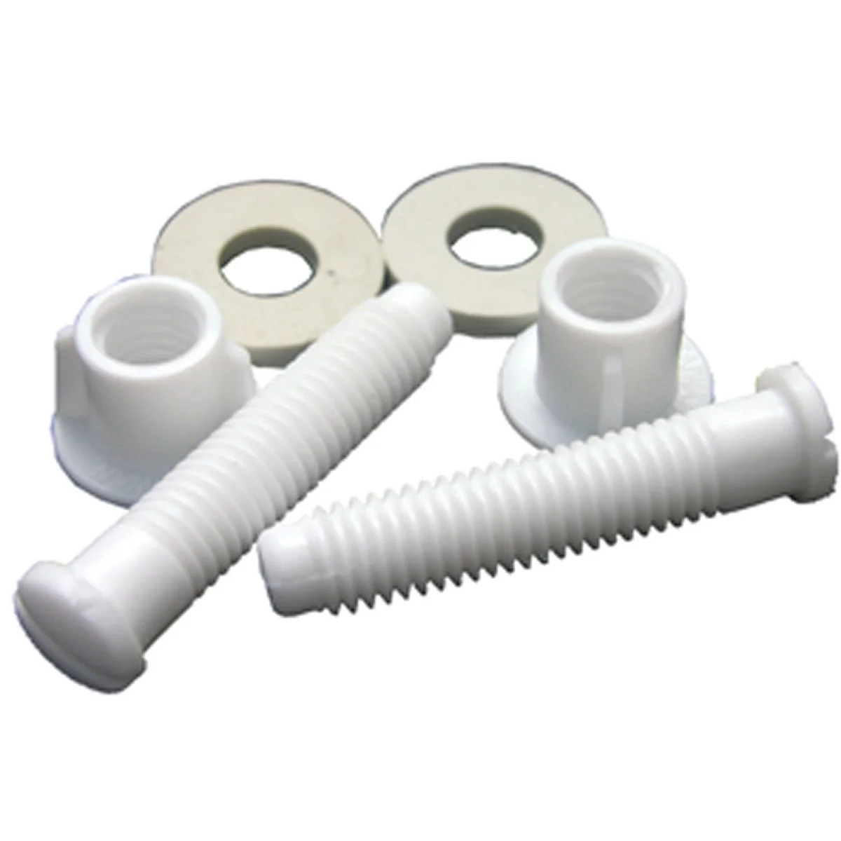 Next-Generation Lasco 7 17 x 2-1 8 White Plastic Toilet Seat Bolt Includes Nuts and Washers Prestigious