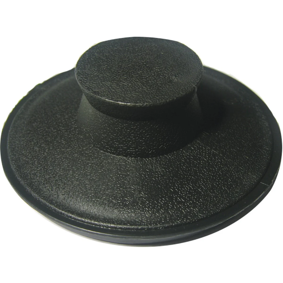Pure Lasco 3.50 In. Dia. Black Plastic Disposer Stopper Long-Lasting