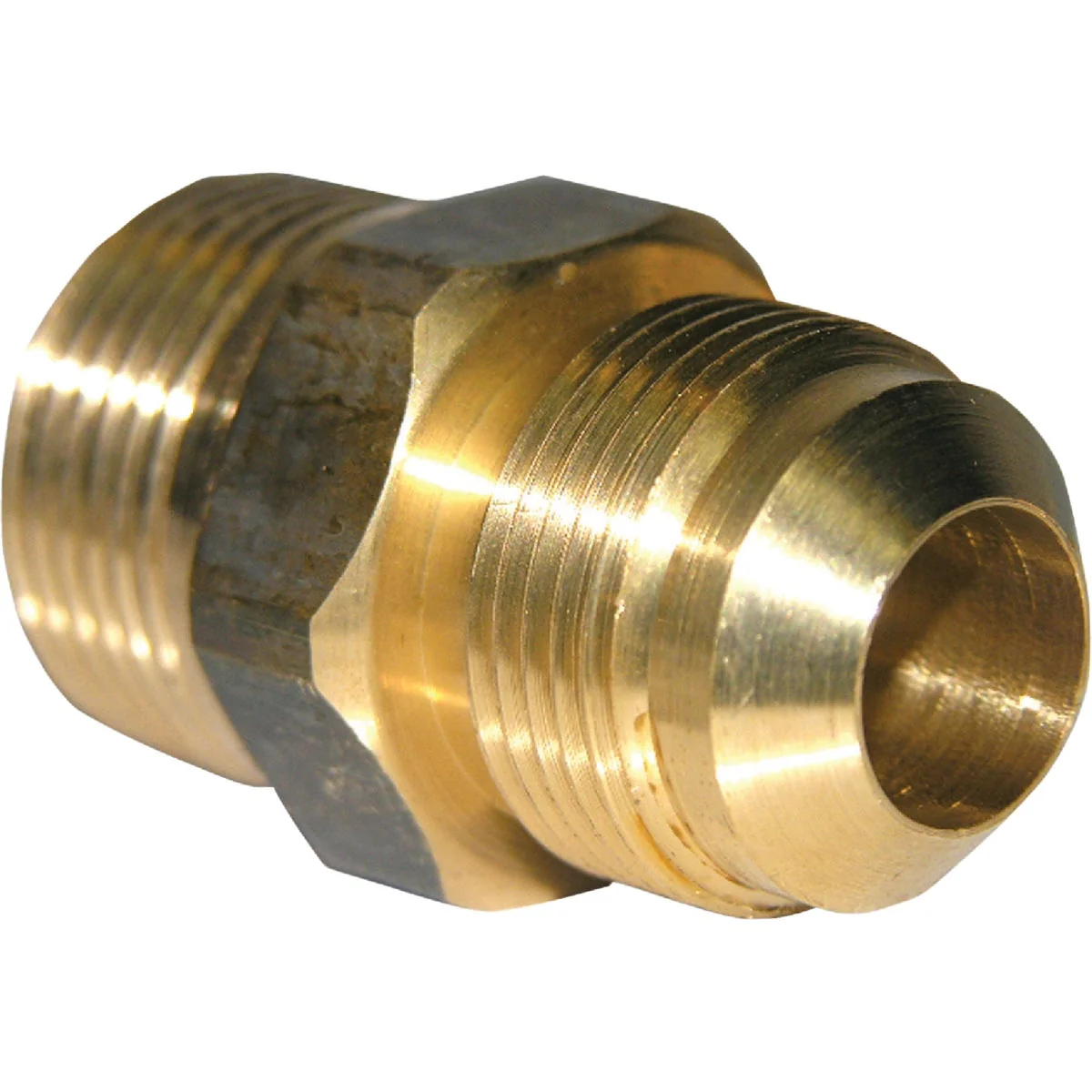 High-Grade Lasco 15 16 In. M x 1 2 In. MPT Brass Flare Adapter Specialty
