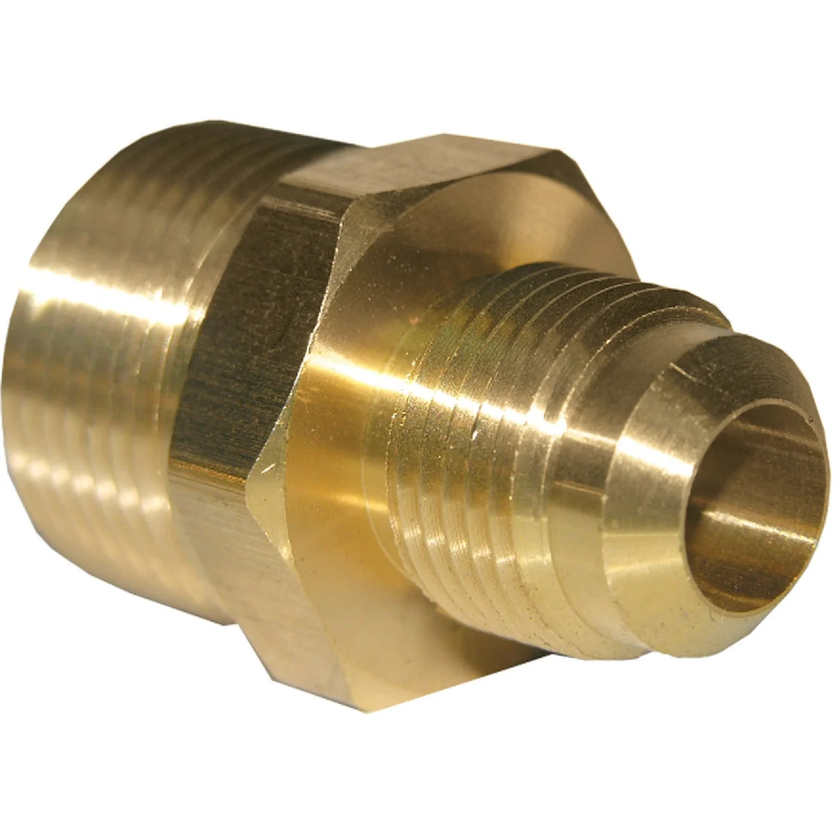 Specialty Lasco 1 2 In. M X 3 4 In. MPT Brass Flare Adapter Functional