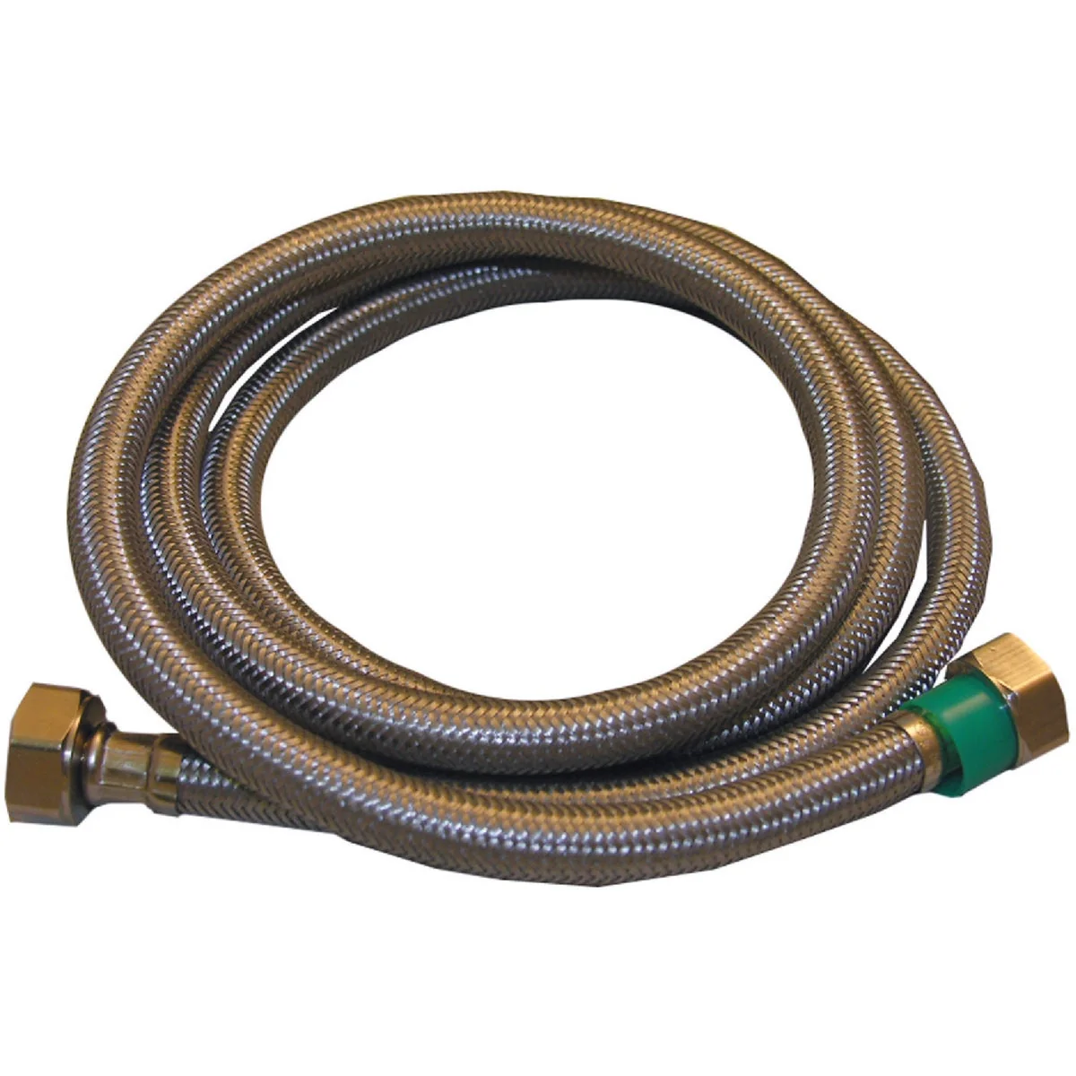 Modern Lasco 1 2 In. IPS x 1 2 In. IPS x 60 In. L Braided Stainless Steel Flex Line Faucet Connector Professional
