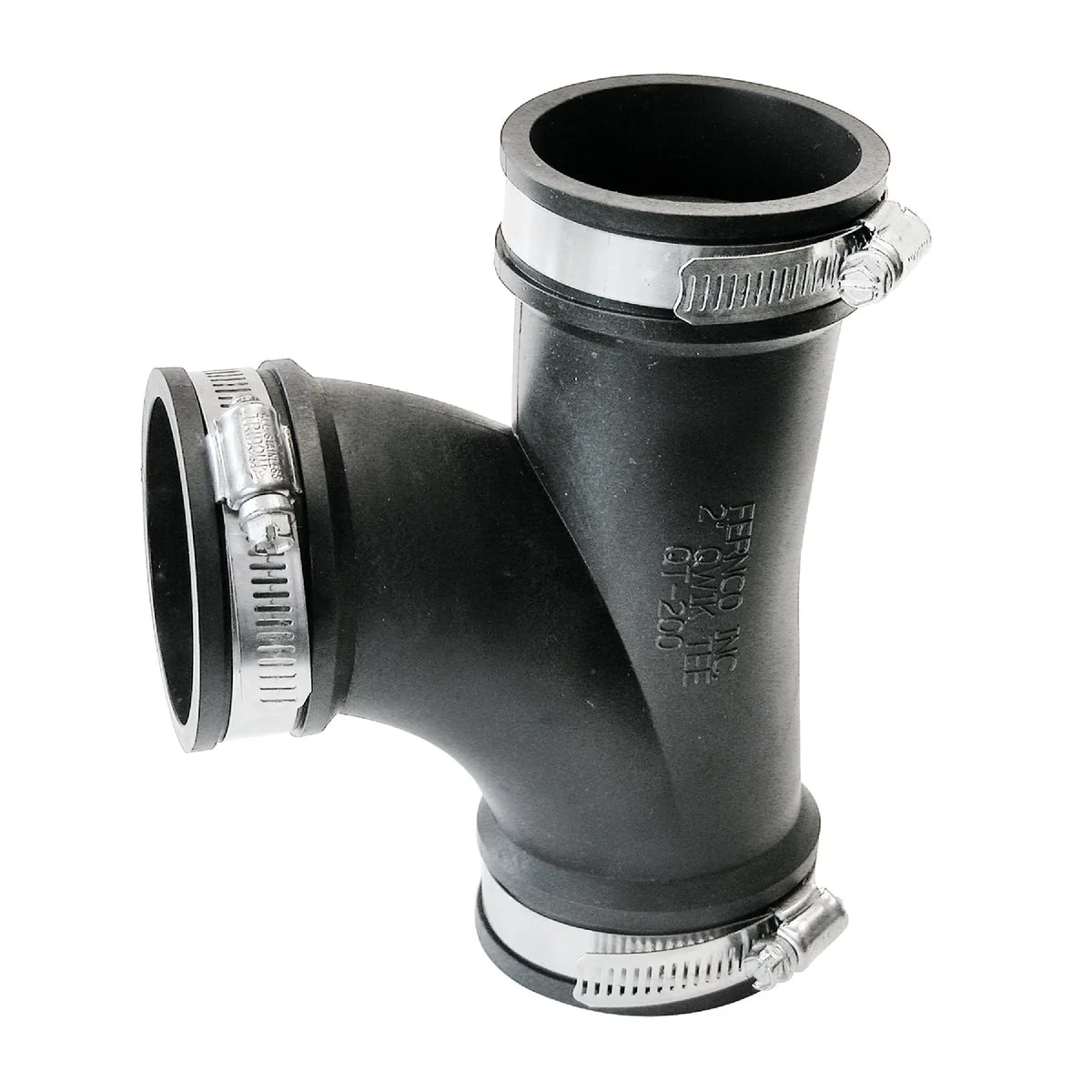 High-Grade Fernco 2 In. Flexible Repair PVC Tee User-Friendly