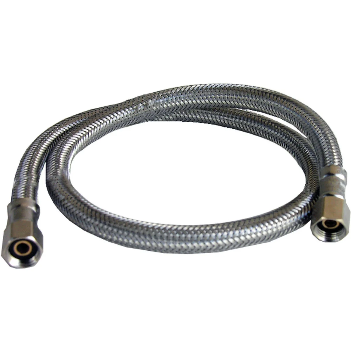 Unique Lasco 1 4 In. x 1 4 In. x 24 In. Length Braided Supply Ice Maker Connector Hose Fine Crafted
