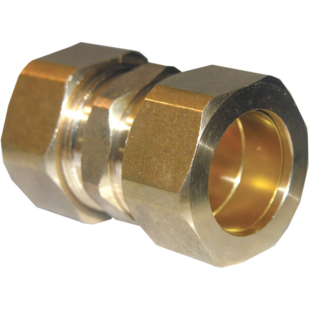 Genuine Lasco 7 8 In. x 7 8 In. Brass Compression Union Specialty
