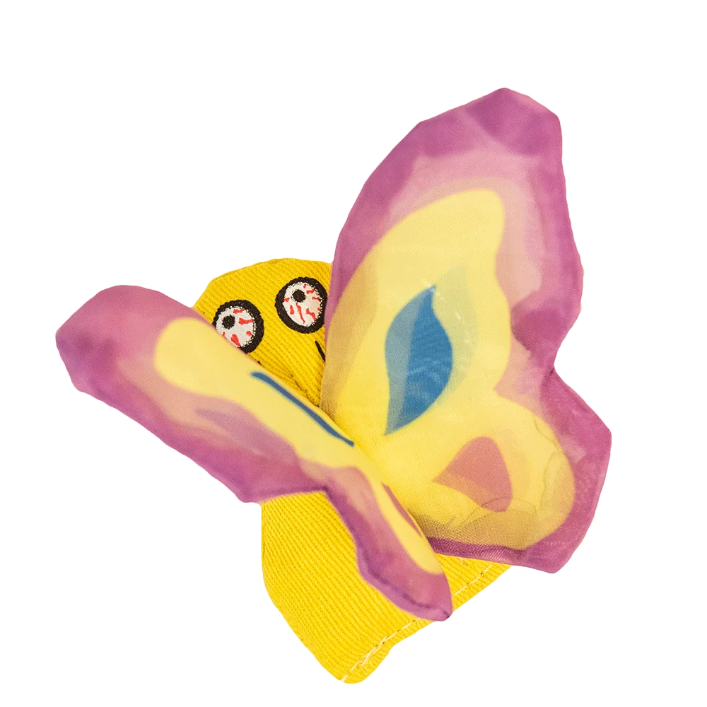 Consistent YEOWWW CATNIP BUTTERFLY PURPLE Quality