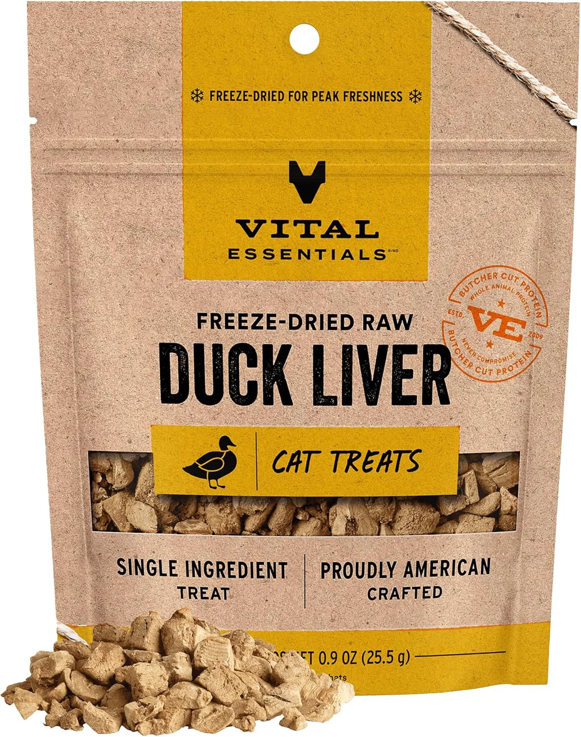 Exclusive VITAL ESSENTIALS ZE DRIED DUCK LIVER Fine