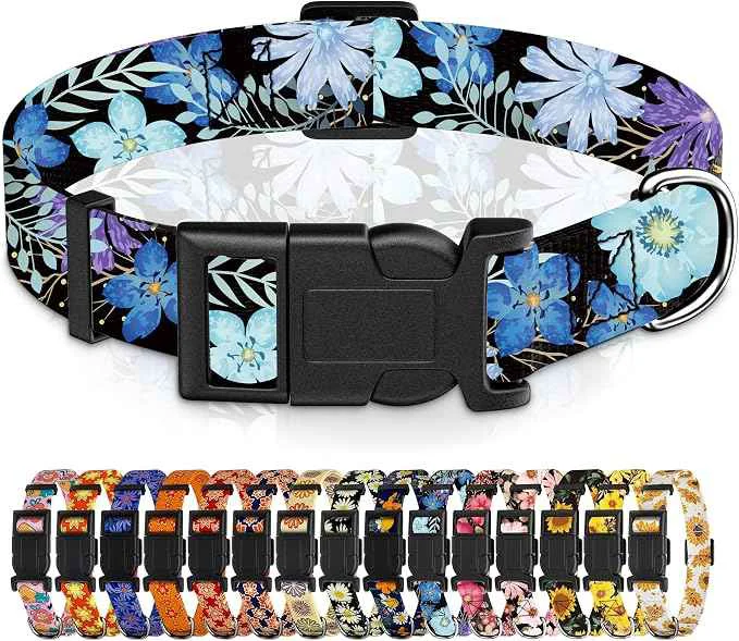 Expertly Made Dog Collar for Boys Girls Puppy Collar for Small to Large Dogs Adjustable Minimalist