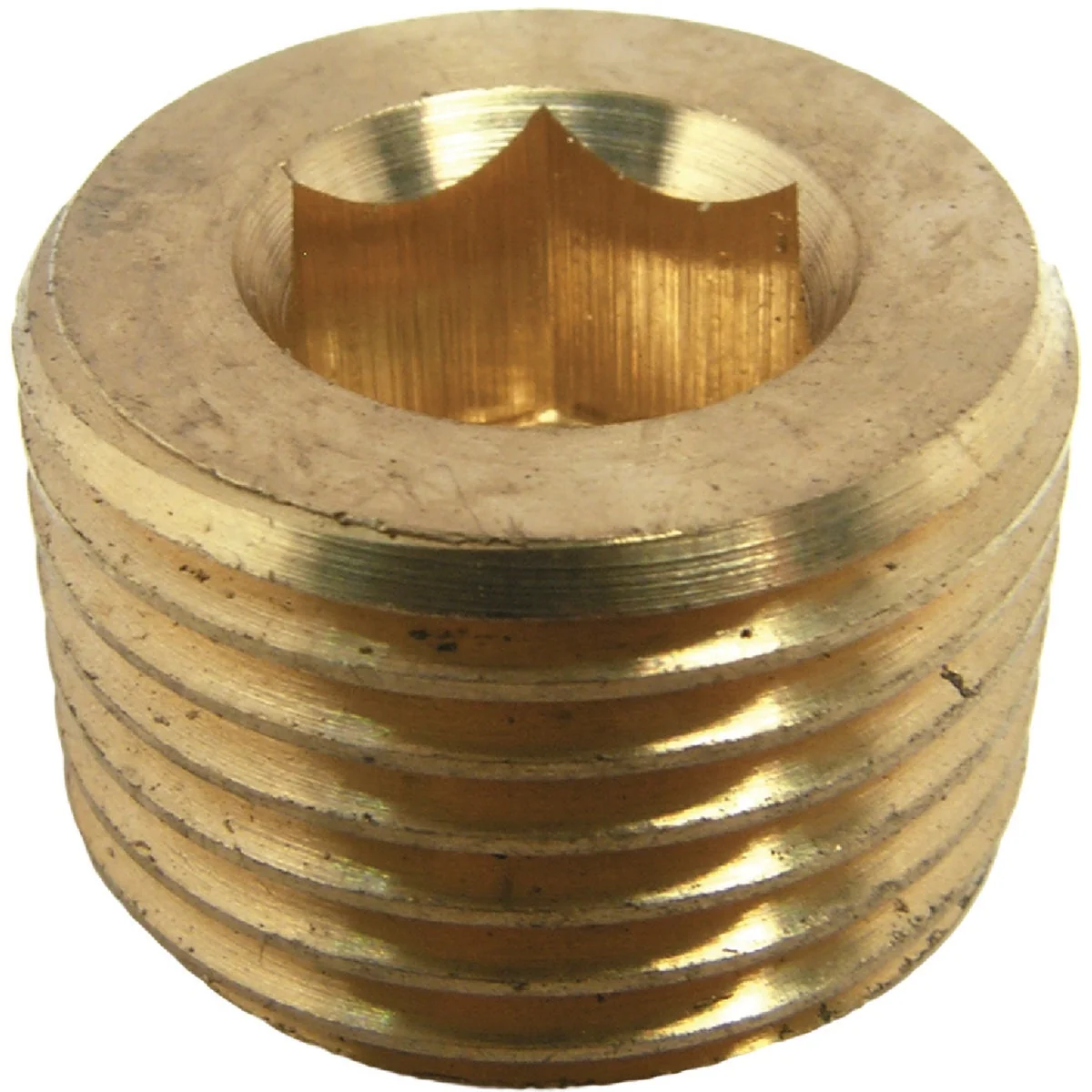 Optimized Lasco 1 2 In. MPT Brass Countersunk Plug Fashionable