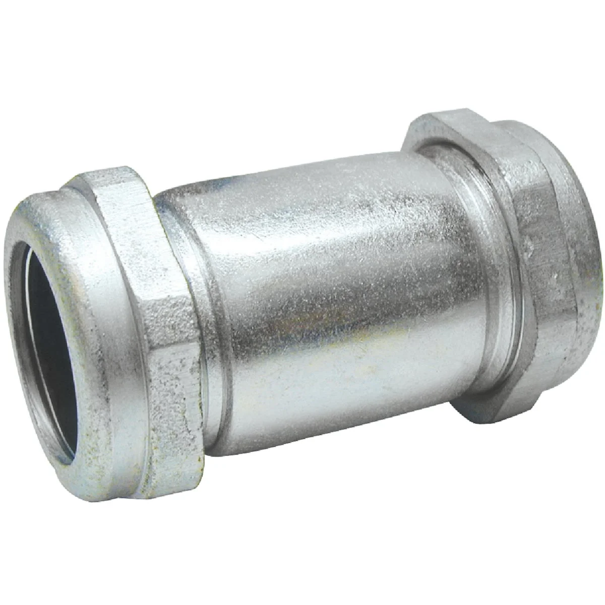 Professional B K 1 In. x 4-1 2 In. Compression Galvanized Coupling Trendy