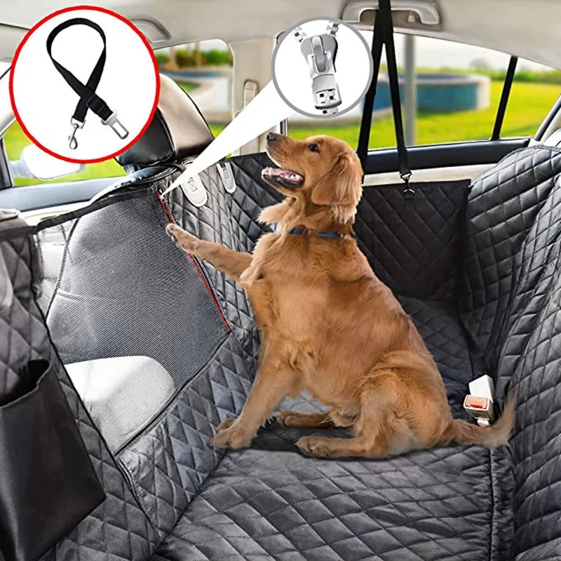 Lightweight Adventure Ready Waterproof Pet Seat Cover with View Window Long-Lasting