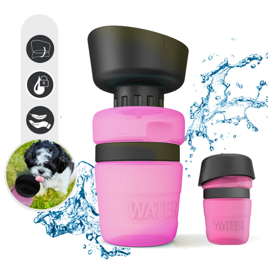 Trusted Road Trip Essential Portable Water Bottle for Dogs Easy-to-Use