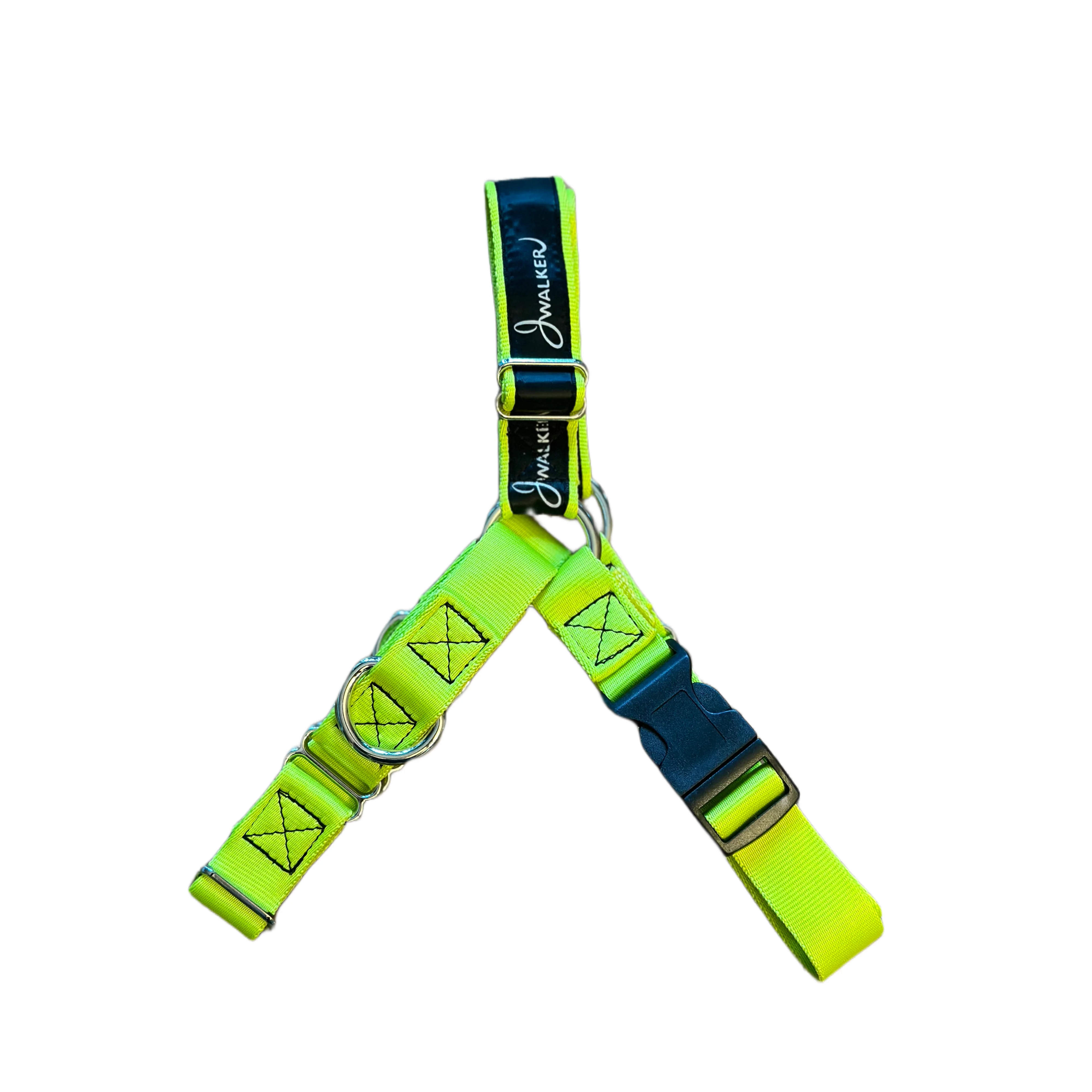 Selected JWalker No-Pull Dog Harness — Lime Punch Authentic