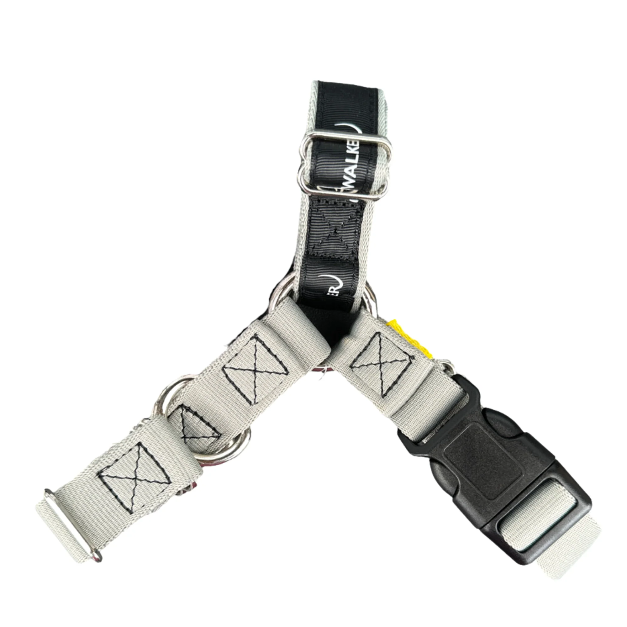 Responsible JWalker No-Pull Dog Harness — Mountain Gray Excellent