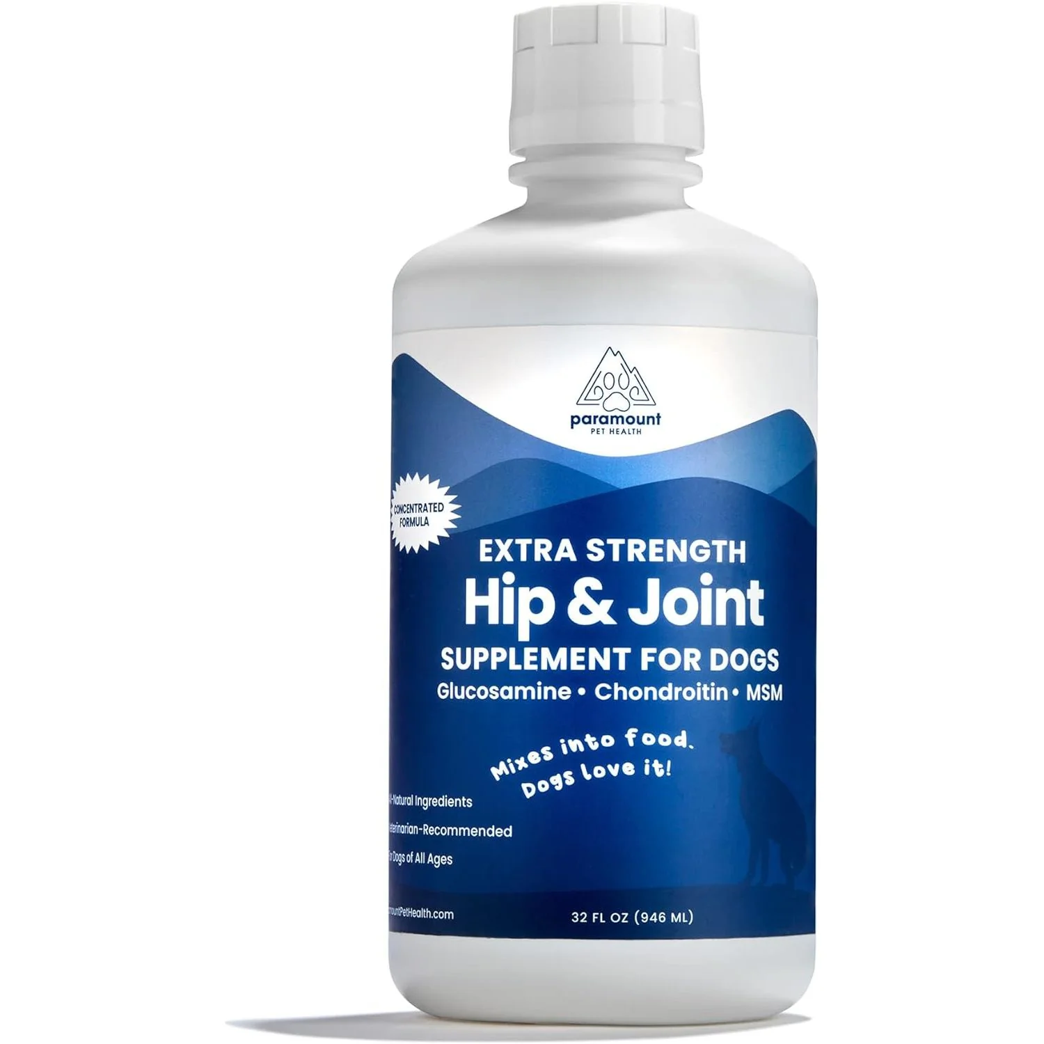 Detailed Paramount Pet Health Extra Strength Liquid Hip Joint for Dogs — 32 o Top-Quality