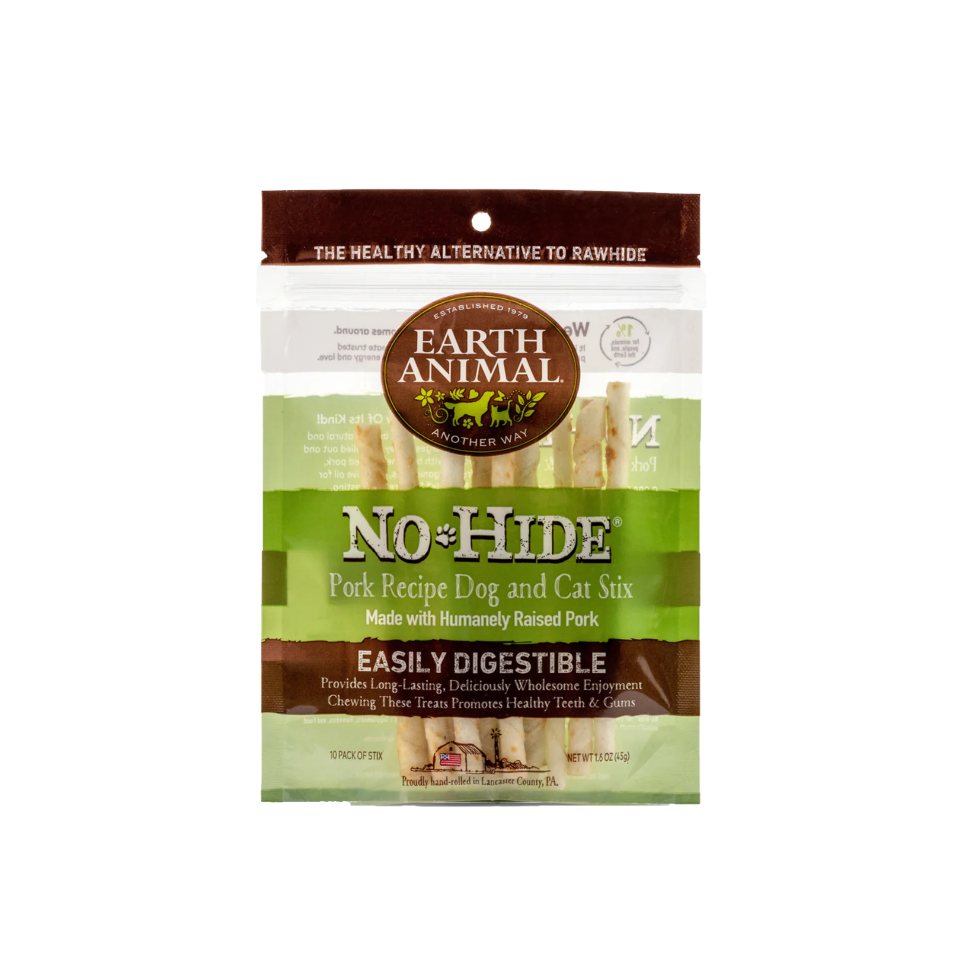 Convenient Earth Animal No-Hide Pork Stix Modern