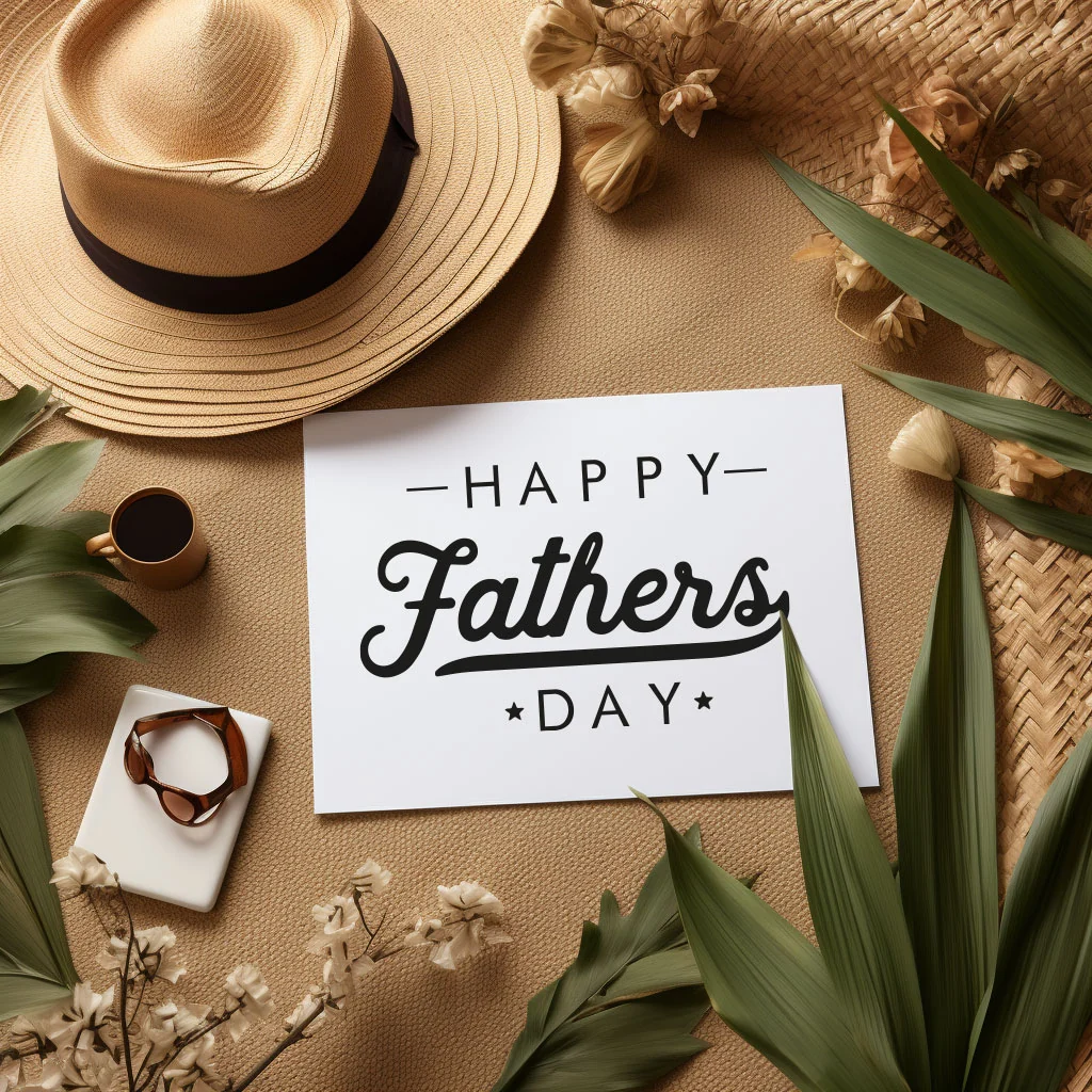 High-Grade Fathers day card World-Class
