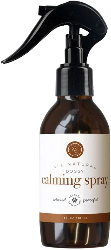 Sophisticated Rowe Casa Organics Doggy Calming Spray – Natural Dog Calming Aromatherapy Spray Made with Lavender Essential Oils to Help Reduce Stress Soothe Dog Unease Quickly – 118 mLAbout This Elegant