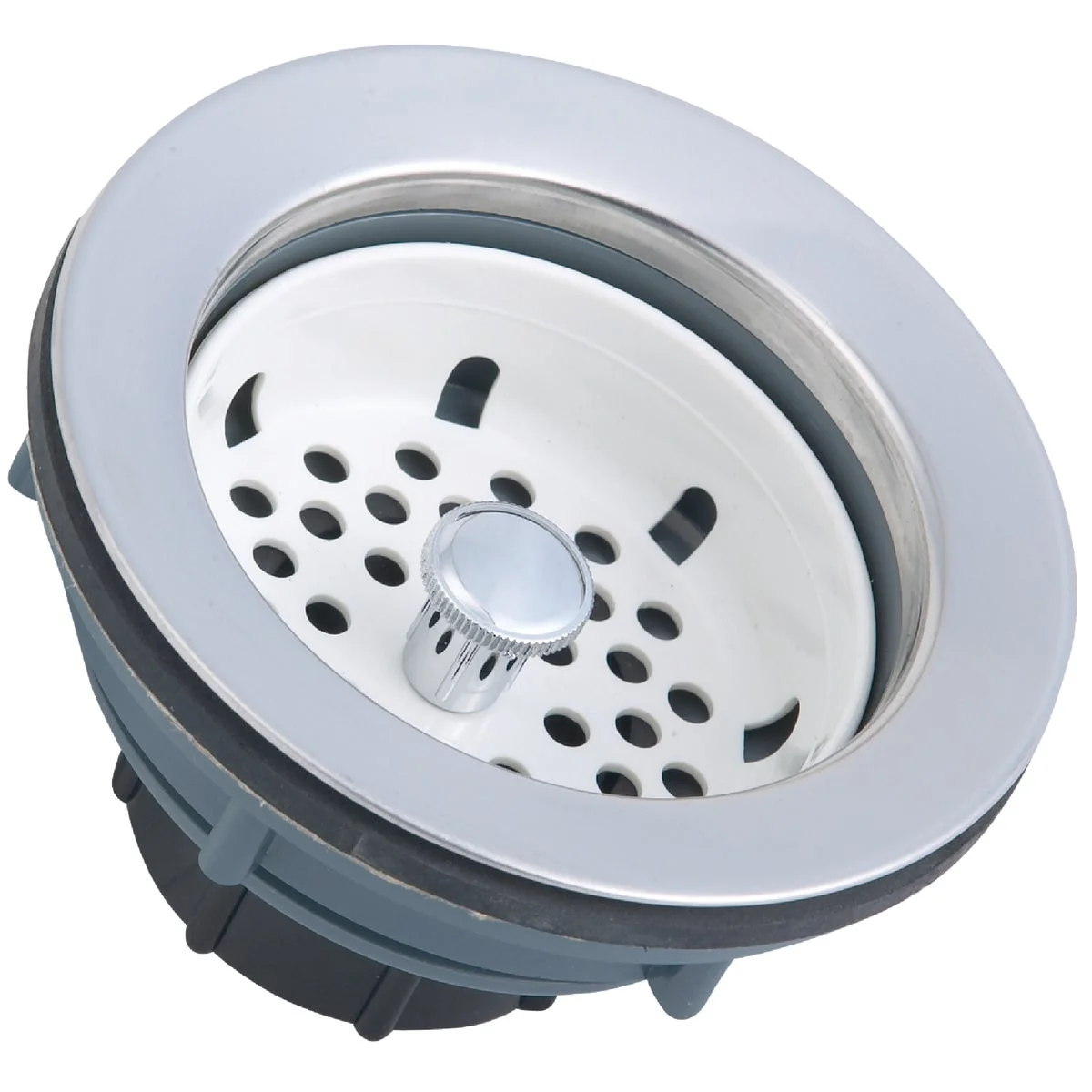 Innovative Do it 3-1 2 In. ABS Stainless Steel Basket Strainer Assembly Casual