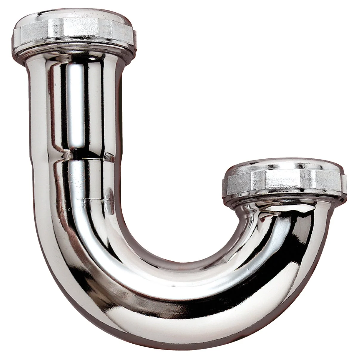 Functional Do it 1-1 4 In. Chrome Plated Brass J-Bend Organic