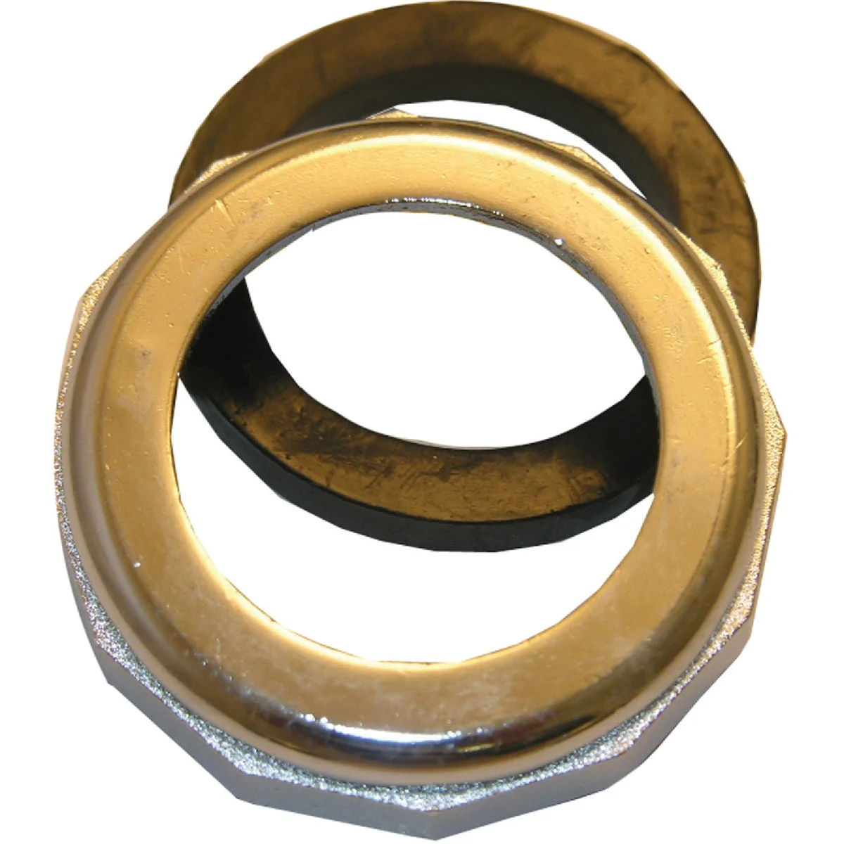 Natural Lasco 1-1 2 In. x 1-1 4 In. Chrome Plated Slip Joint Nut and Washer Excellent
