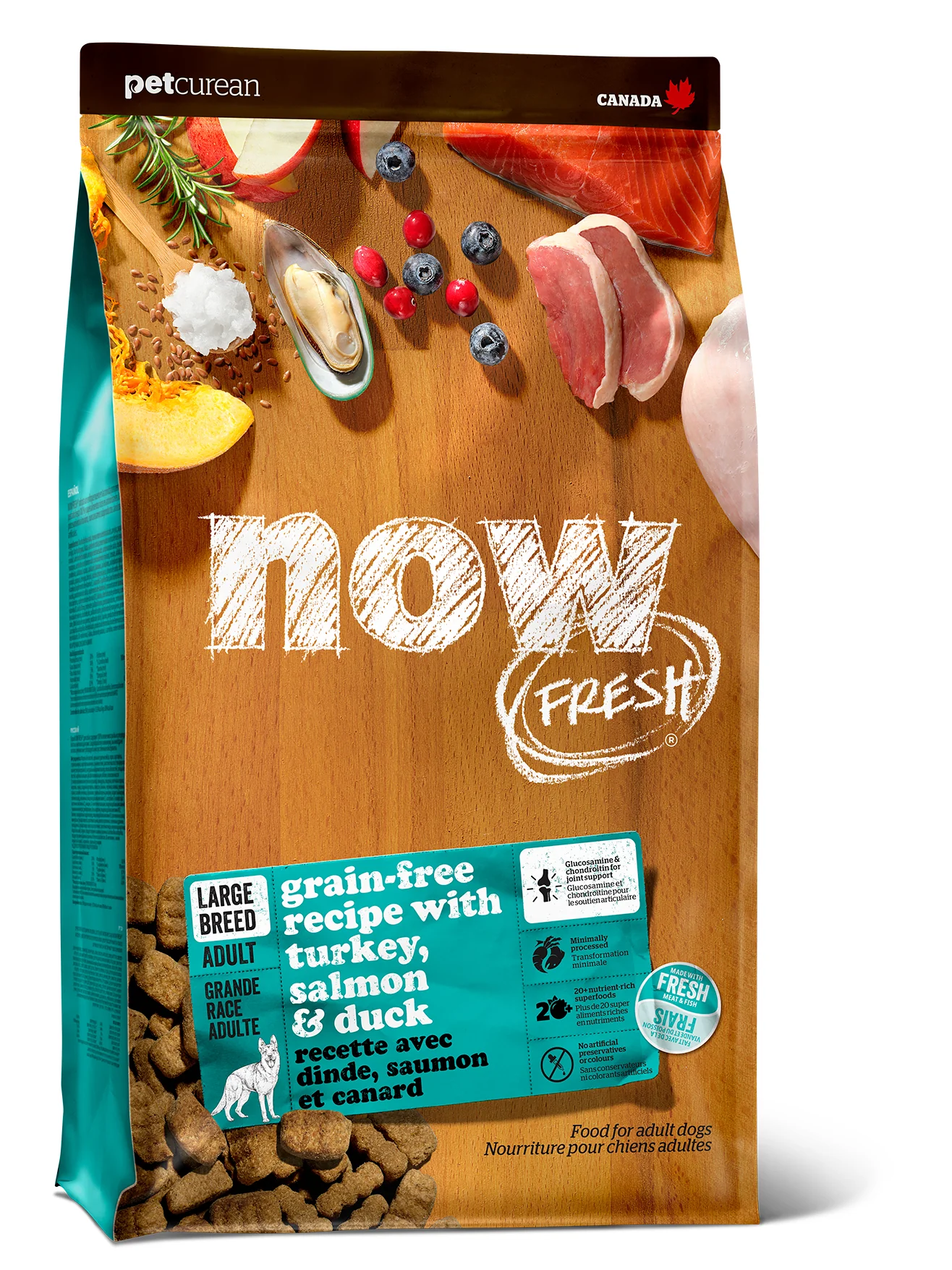 Exceptional Now Fresh Adult Large Breed Dog Food Turkey Salmon Duck Now Fresh Adult Large Breed Dog Food Turkey Salmon Duck Premium