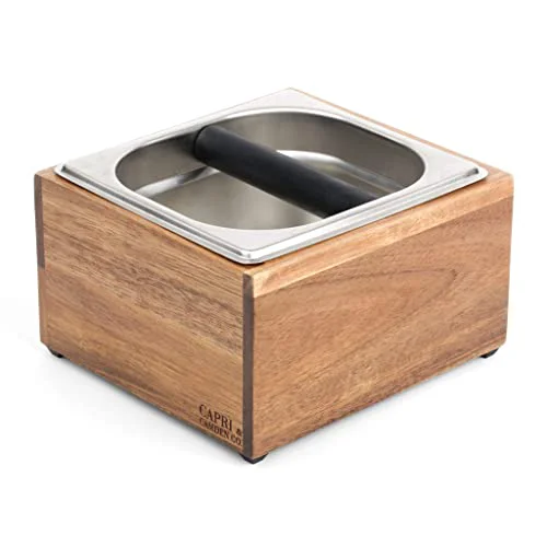 Reusable Knock Box Large Capacity Espresso Knock Box Fine