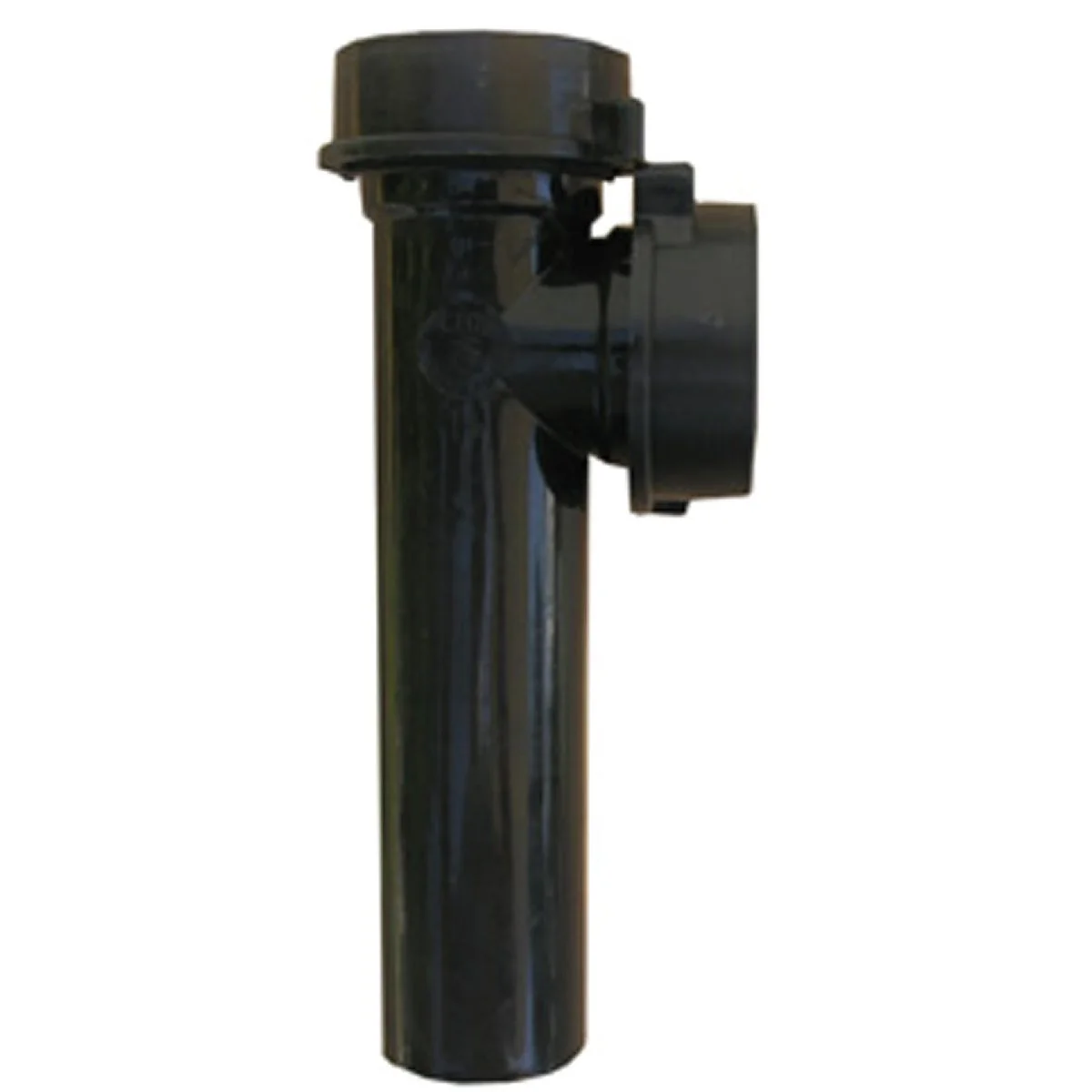 Elite Lasco 1-1 2 In. OD x 7 In. Black Plastic End Outlet Tee Green