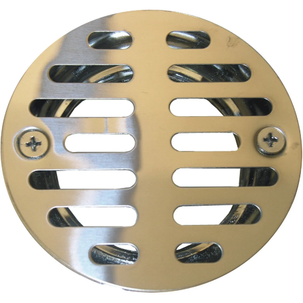 Easy-to-Use Lasco 3-1 2 In. Chrome Plated Shower Drain Strainer for Tile Installations 1-1 2 In. FPT Outlet Healthy