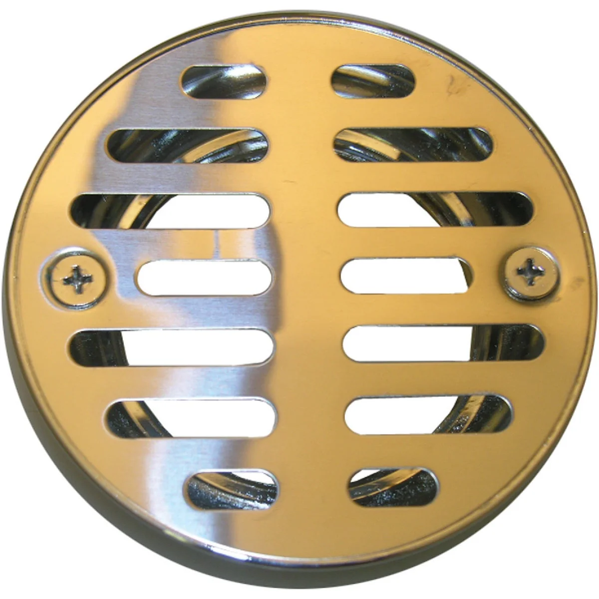 Exclusive Lasco 3-1 4 In. Chrome Plated Grill Shower Drain Strainer Crafted