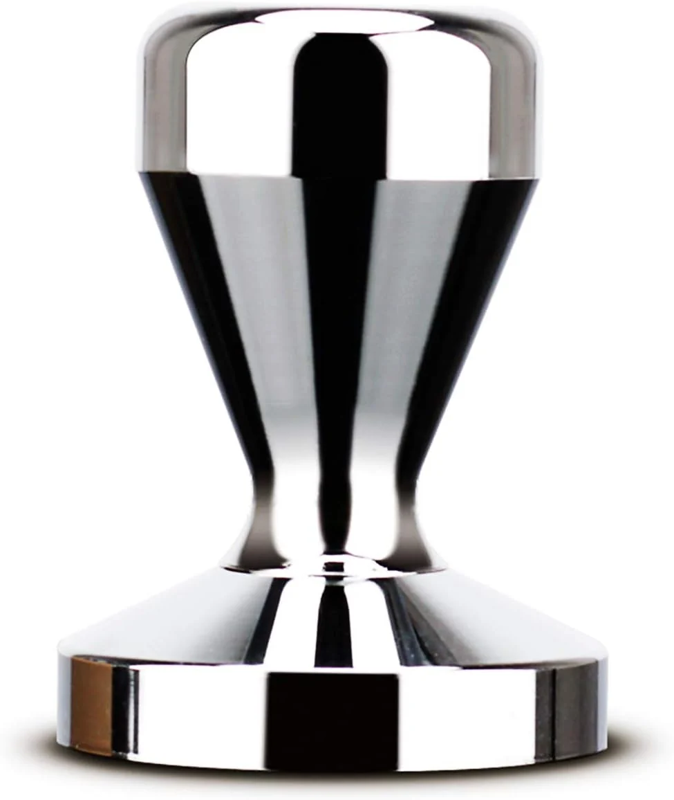 Flexible Coffee Tamper Press Stainless Steel Chromed Versatile