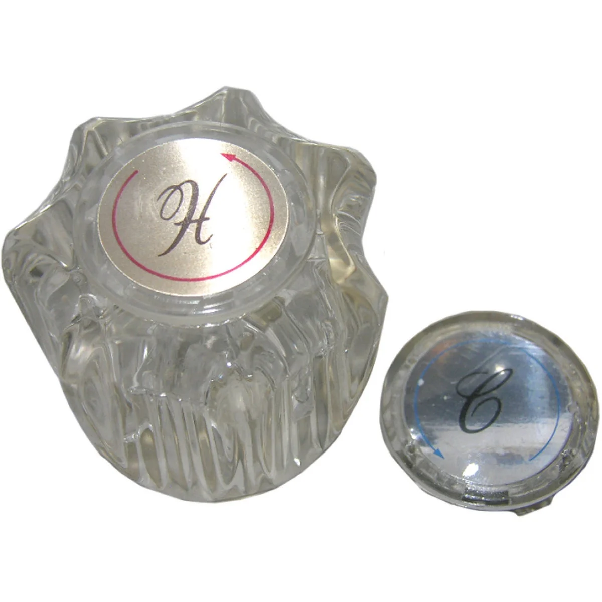 Easy-to-Use Lasco Aquasource Hometek Round Clear Tub Shower Handle Kit Prestigious