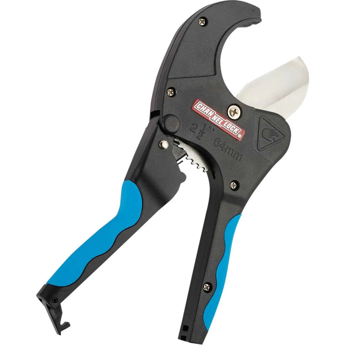 Superior Channellock Up to 2-1 2 In. Ratcheting PVC Plastic Tubing Cutter Certified