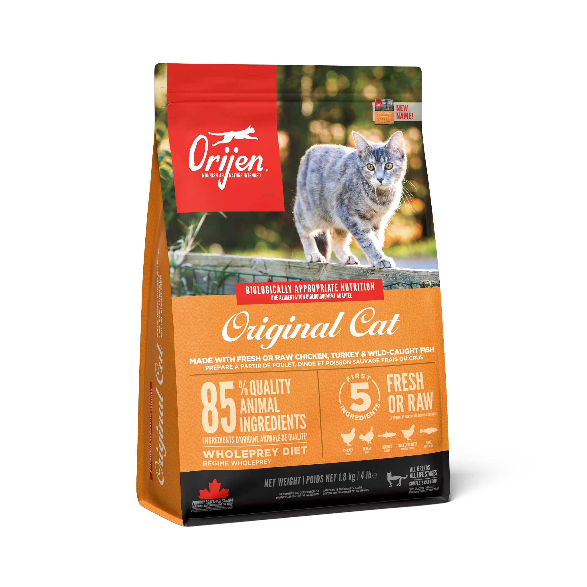Fine Orijen Cat Food Orijen Cat Food Recyclable